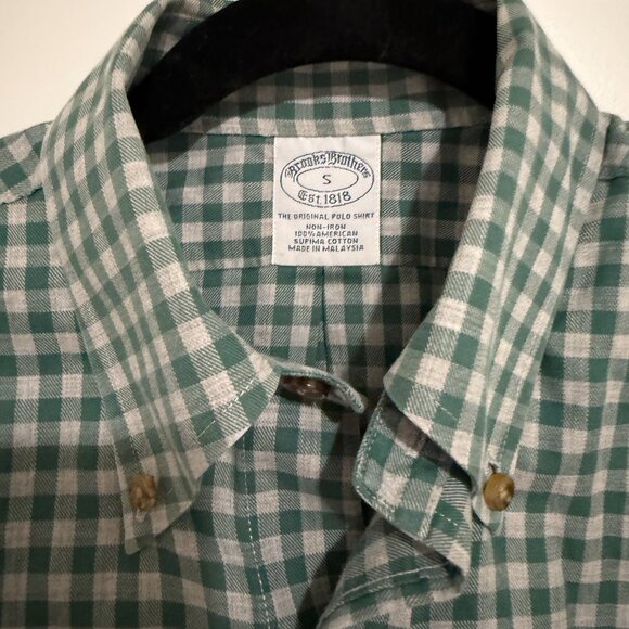 Brooks Brothers Original Polo Button Long Sleeve 100% Cotton Men's Small - Picture 2 of 7